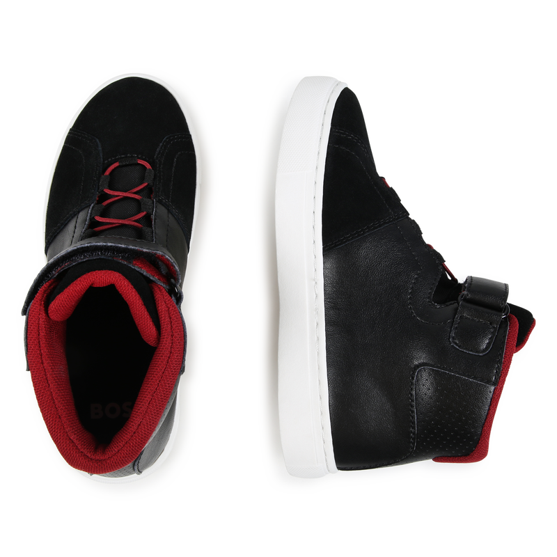 Zapatillas cordones y velcro BOSS 
                        NI&Ntilde;O