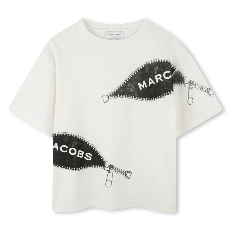 Camiseta de punto de algod&oacute;n MARC JACOBS 
                        NI&Ntilde;O