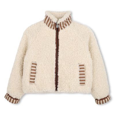 Chaqueta de tela de felpa KIDS AROUND NI&Ntilde;A