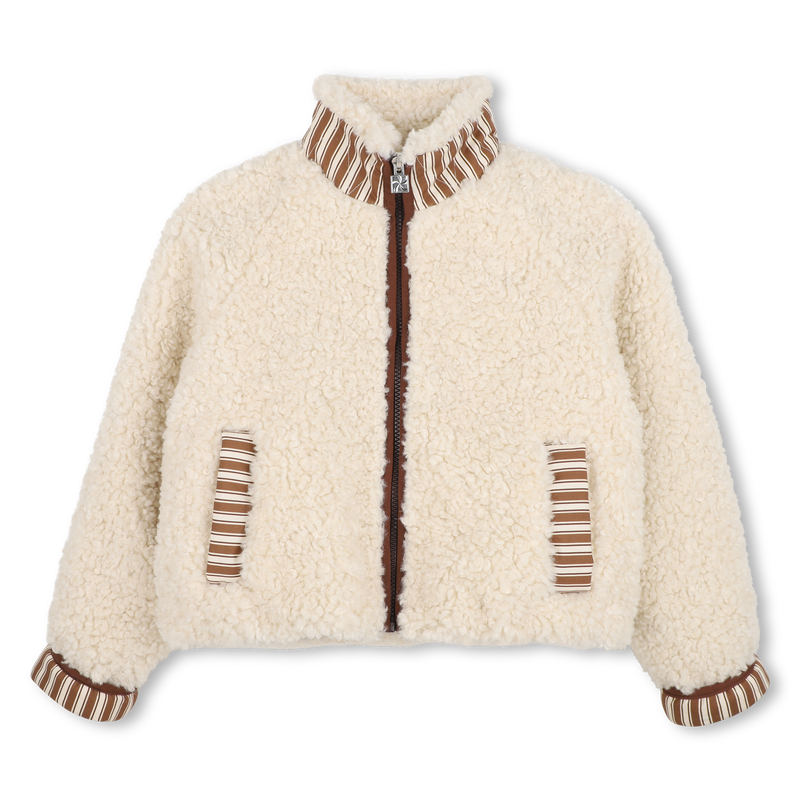 Chaqueta de tela de felpa KIDS AROUND 
                        NI&Ntilde;A