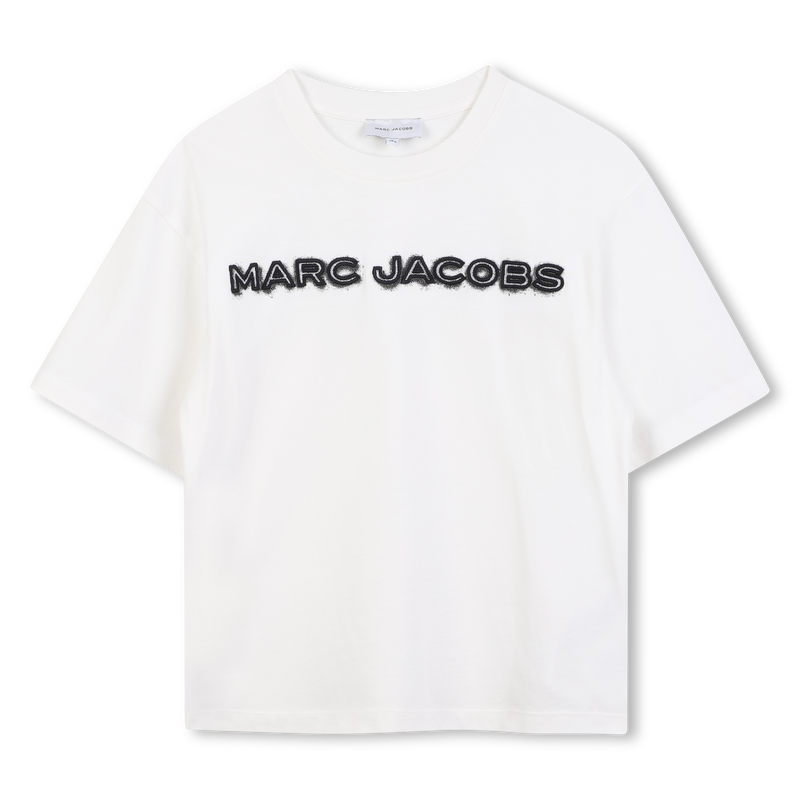Camiseta de punto de algod&oacute;n MARC JACOBS 
                        NI&Ntilde;O