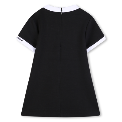 VESTIDO MANGA CORTA KARL LAGERFELD KIDS NI&Ntilde;A