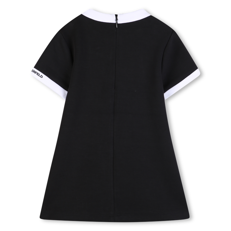 VESTIDO MANGA CORTA KARL LARGERFELD KIDS 
                        NI&Ntilde;A