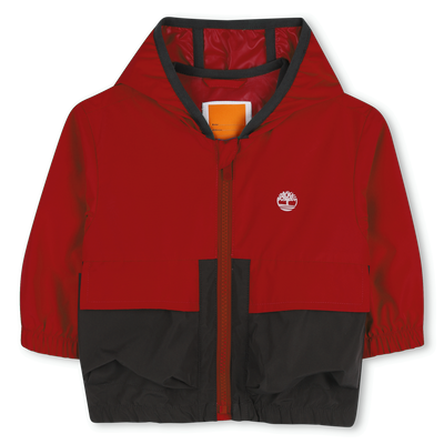 CORTAVIENTOS CON CAPUCHA TIMBERLAND NI&Ntilde;O