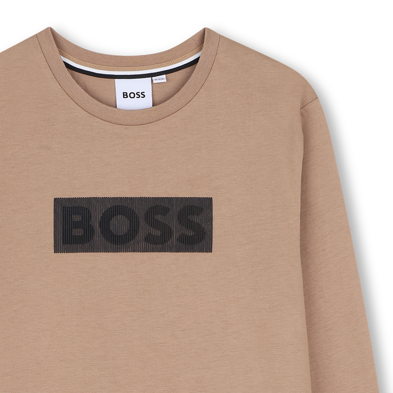 Camiseta de manga larga BOSS 
                        NI&Ntilde;O