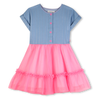 Vestido manga corta BILLIEBLUSH 
                    NI&Ntilde;A
