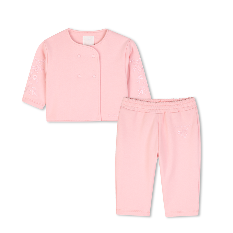 Conjunto de c&aacute;rdigan y pantal&oacute;n GIVENCHY 
                        NI&Ntilde;A