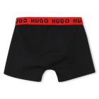 Juego de 2 b&oacute;xers HUGO 
                    NI&Ntilde;O