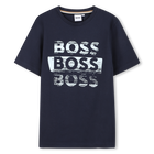 Camiseta de manga corta, MARINO, hi-res