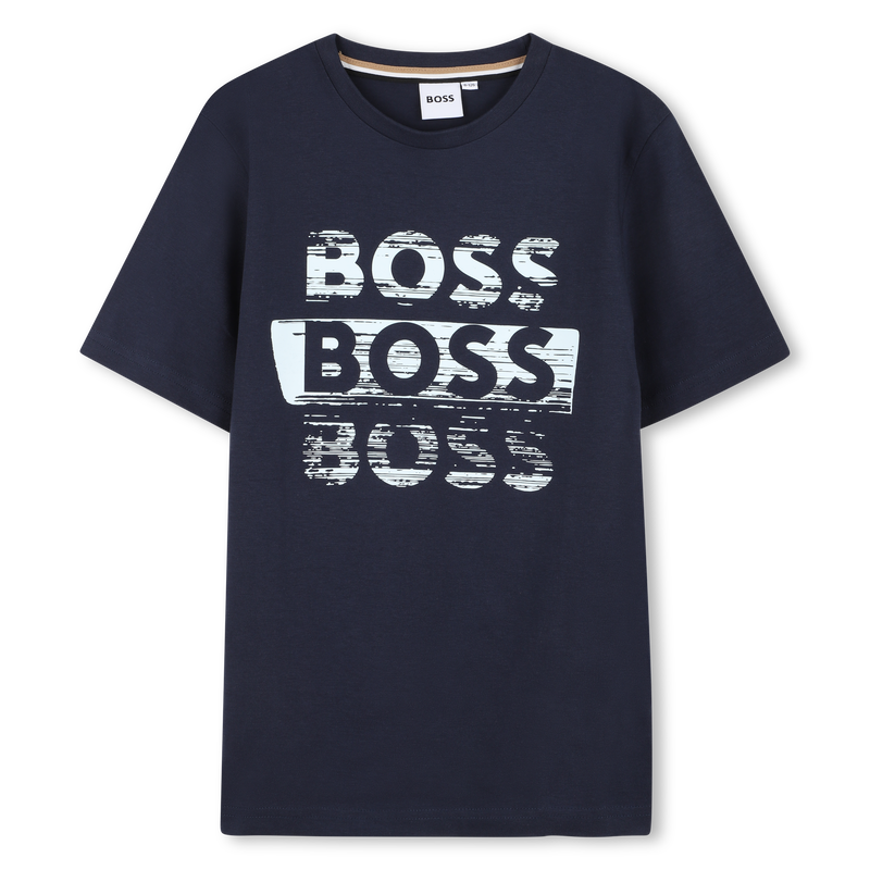 Camiseta de manga corta BOSS 
                        NI&Ntilde;O