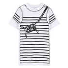 Vestido manga corta MARC JACOBS 
                    NI&Ntilde;A