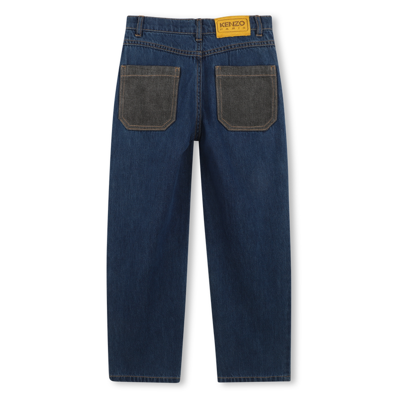 Pantal&oacute;n de denim KENZO KIDS 
                        NI&Ntilde;O