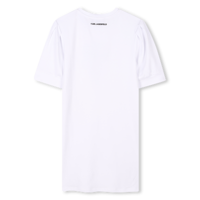 Vestido de manga corta KARL LAGERFELD KIDS NI&Ntilde;A