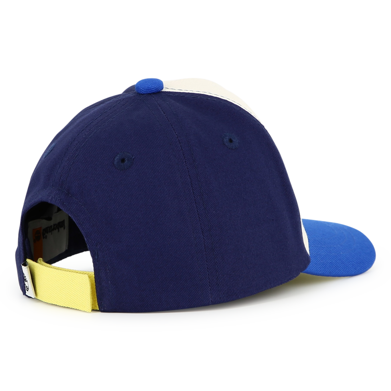 Gorra tricolor con velcro TIMBERLAND 
                        NI&Ntilde;O
