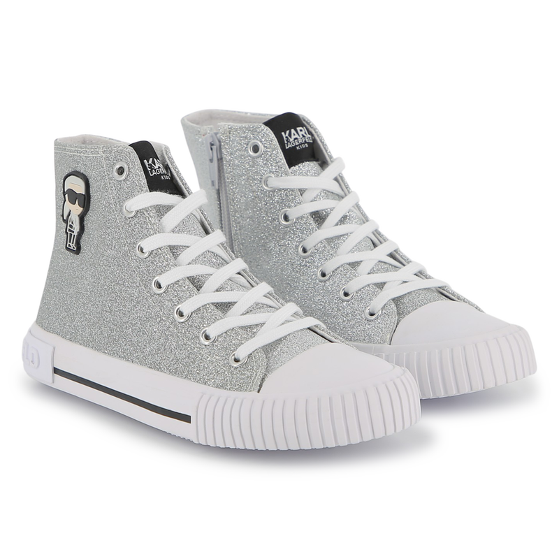 Zapatillas con cordones KARL LAGERFELD KIDS 
                        NI&Ntilde;A