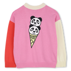 C&aacute;rdigan de punto con cuello en v KENZO KIDS 
                    NI&Ntilde;A