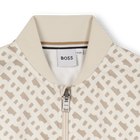 Sudadera monograma estampado BOSS 
                    NI&Ntilde;O