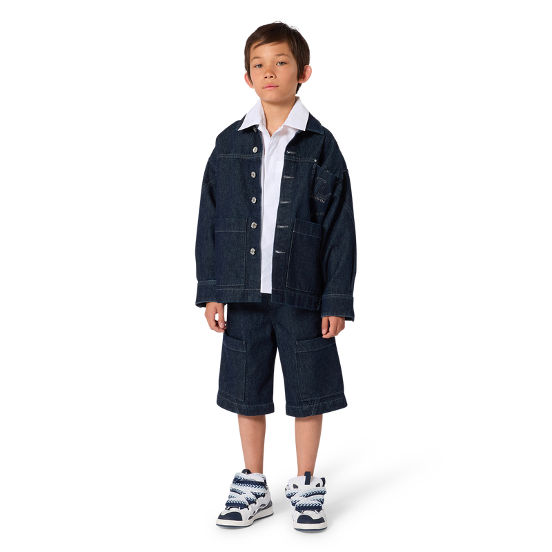 CHAQUETA DE MEZCLILLA LANVIN 
                        NIÑO