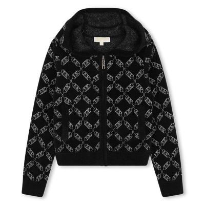 Chaqueta cremallera y capucha MICHAEL KORS NI&Ntilde;A
