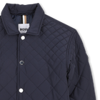 Chaqueta efecto acolchado BOSS 
                    NI&Ntilde;O