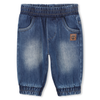 Pantal&oacute;n de punto efecto denim TIMBERLAND 
                    NI&Ntilde;O