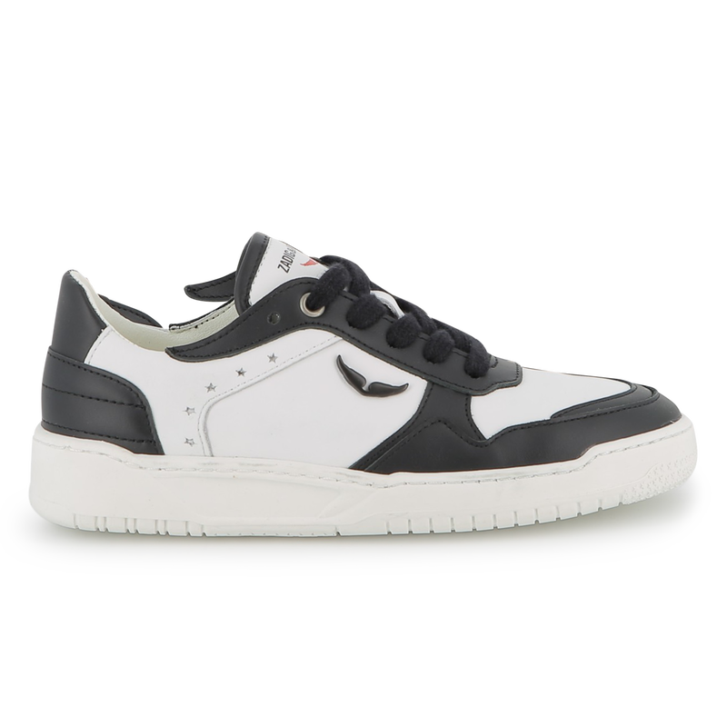 Zapatillas de piel de vaca con cordones ZADIG & VOLTAIRE 
                        UNISEXO