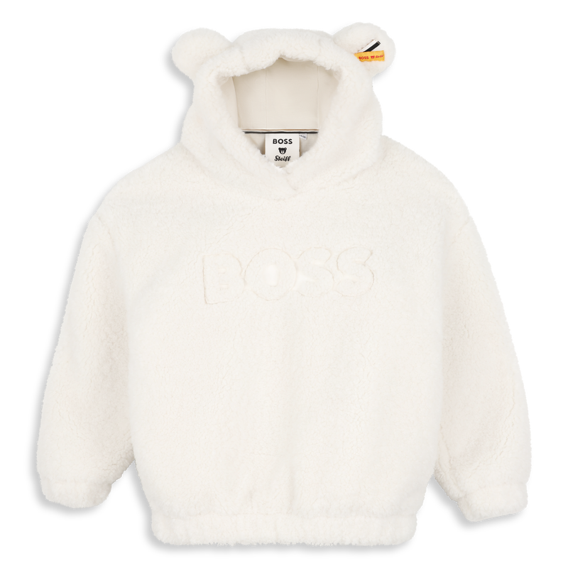 SUDADERA CON CAPUCHA BOSS 
                        NIÑO