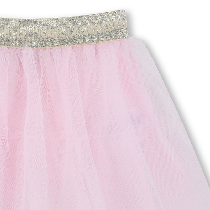 CONJUNTO DE SUDADERA Y FALDA KARL LAGERFELD KIDS 
                        NI&Ntilde;A