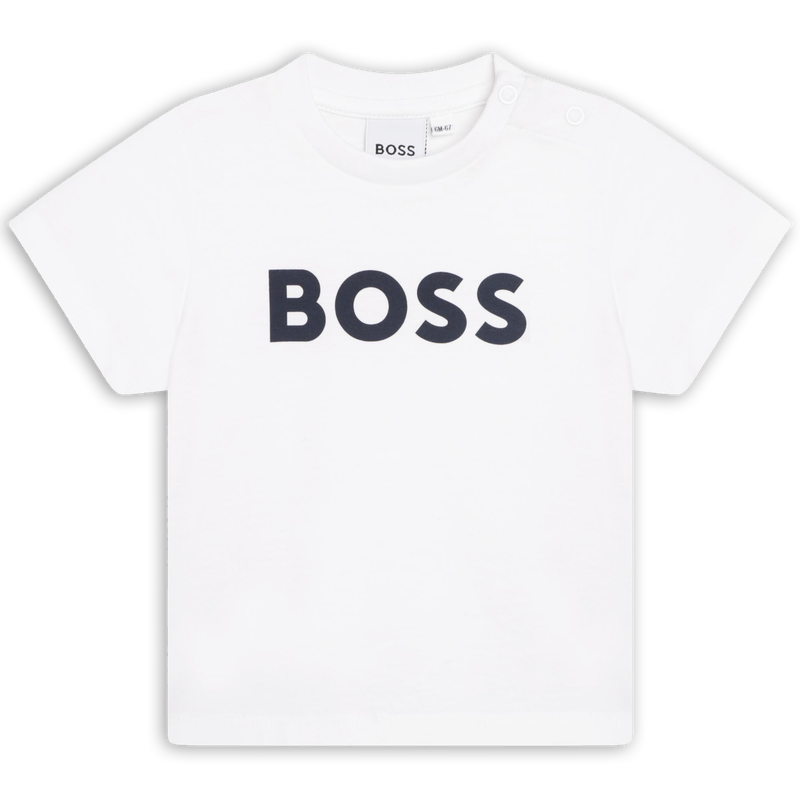 CAMISETA DE MANGA CORTA BOSS 
                        NI&Ntilde;O
