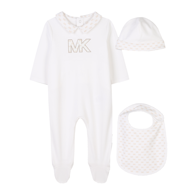 Pijama, gorro y babero MICHAEL KORS 
                        UNISEXO