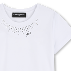Camiseta de manga corta KARL LAGERFELD KIDS 
                    NI&Ntilde;A