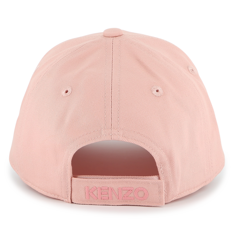 Gorra de algod&oacute;n bordada KENZO KIDS 
                        UNISEXO