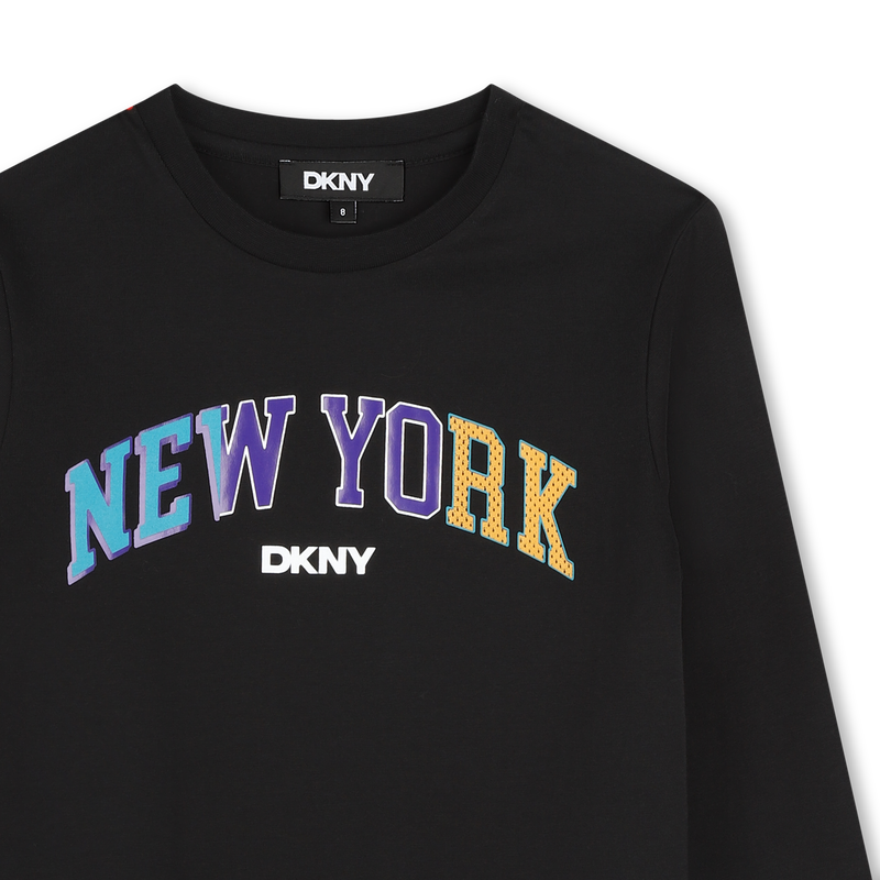 Camiseta de manga larga DKNY 
                        NI&Ntilde;O