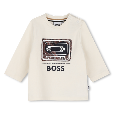 Camiseta de manga larga BOSS NI&Ntilde;O