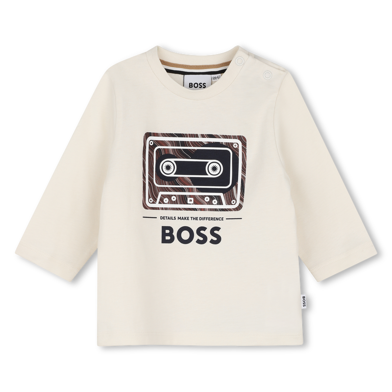 Camiseta de manga larga BOSS 
                        NI&Ntilde;O