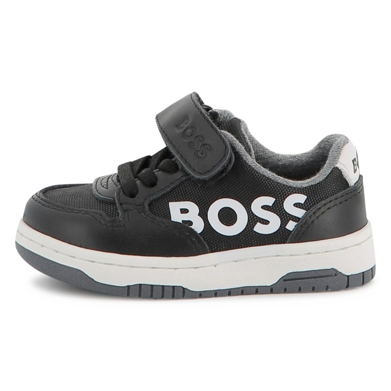 Zapatillas con cordones el&aacute;sticos BOSS 
                        NI&Ntilde;O