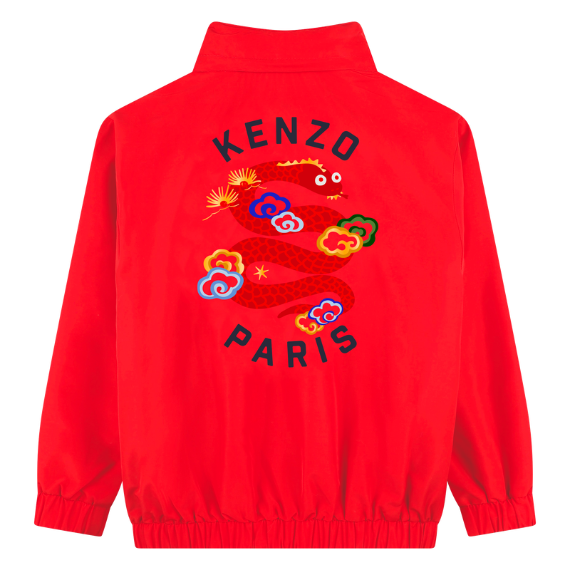 Cortavientos con ilustraci&oacute;n KENZO KIDS 
                        UNISEXO