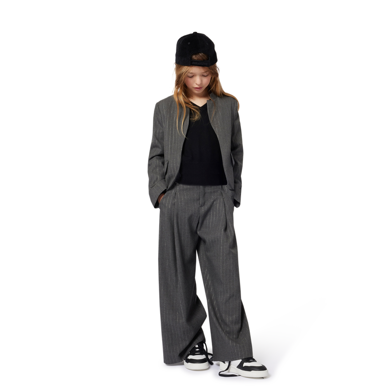 Chaqueta de rayas con cuello de fantas&iacute;a ZADIG & VOLTAIRE 
                        NI&Ntilde;A