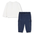 Conjunto de sudadera y pantal&oacute;n MICHAEL KORS 
                    NI&Ntilde;A