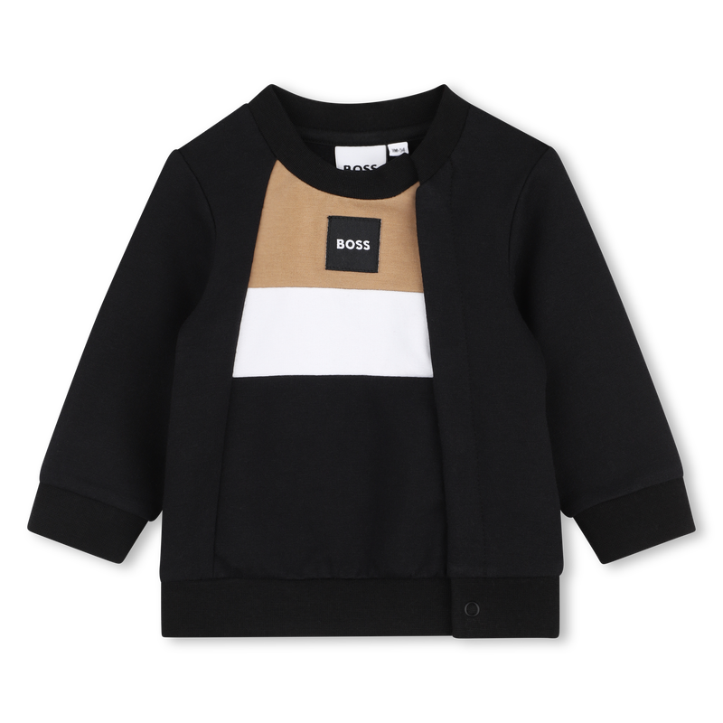 Conjunto de c&aacute;rdigan y pantal&oacute;n BOSS 
                        NI&Ntilde;O