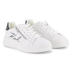 Zapatillas de piel de vacuno KARL LAGERFELD KIDS 
                    NI&Ntilde;A