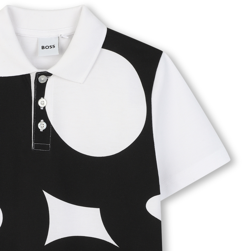 Polo de algod&oacute;n BOSS 
                        NI&Ntilde;O
