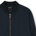 Chaqueta bomber con cremallera ZADIG & VOLTAIRE 
                    NI&Ntilde;O