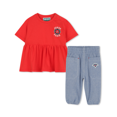 Conjunto pantalón y blusa KENZO KIDS NIÑA
