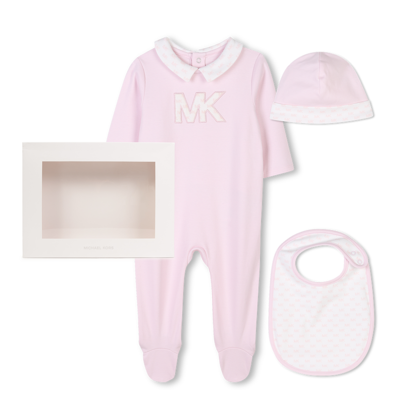 Pijama, gorro y babero MICHAEL KORS 
                        UNISEXO