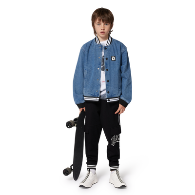 Camiseta de algod&oacute;n estampada DKNY NI&Ntilde;O