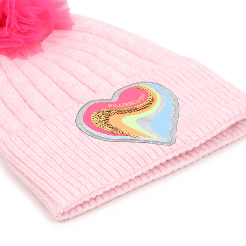 Gorro con pomp&oacute;n de tul BILLIEBLUSH 
                        NI&Ntilde;A