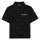Polo de manga corta KARL LAGERFELD KIDS 
                    NI&Ntilde;O