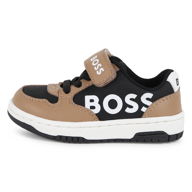 Zapatillas de cord&oacute;n y velcro BOSS 
                        NI&Ntilde;O