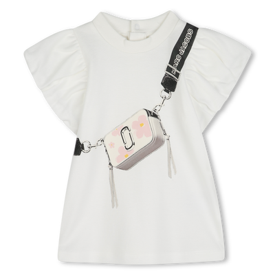 Vestido algod&oacute;n de manga corta MARC JACOBS UNISEXO